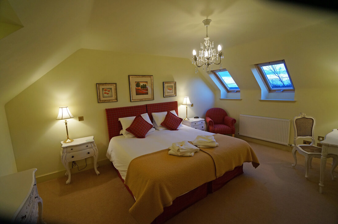 Muckle howf self catering accommodation bedroom